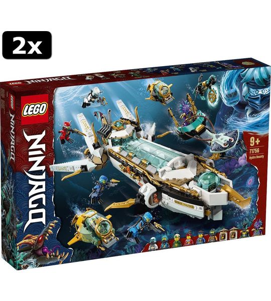 2x LEGO Ninjago Hydro Bounty