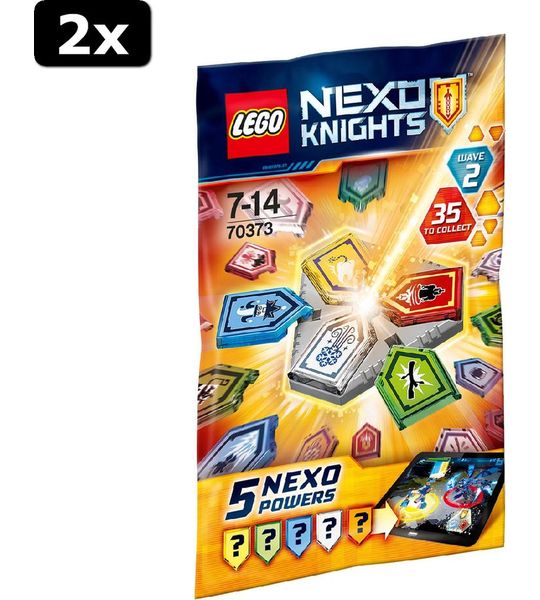 2x LEGO Nexo Knights NEXO Krachten Combiset 2