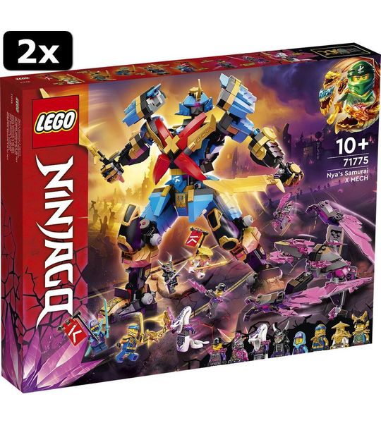 2x LEGO NINJAGO Nya AND apos;s Samoerai X MECH