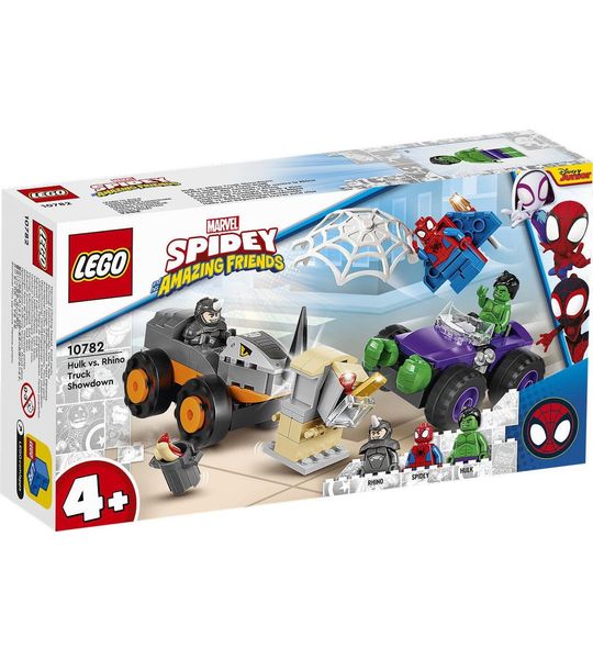 LEGO Super Heroes Hulk vs. Rhino truck duel