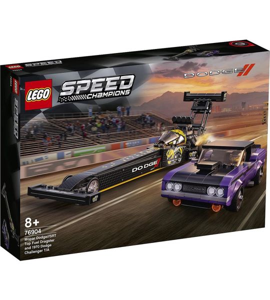 LEGO Speed Champions Mopar Dodge SRT en 1970 Dodge Challenge