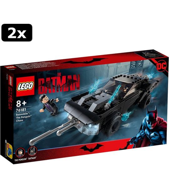2x LEGO Super Heroes The Penguin achtervolging