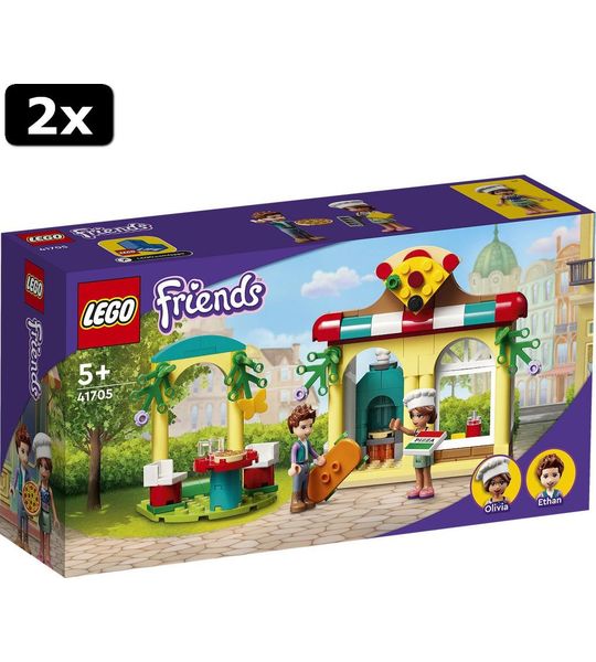 2x LEGO Friends Heartlake City Pizzeria
