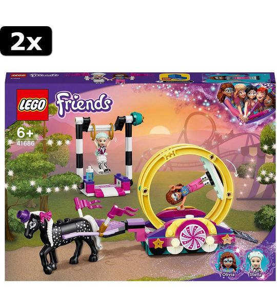 2x LEGO Friends Magische acrobatiek