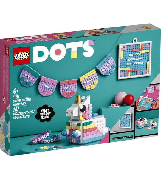 LEGO DOTS Eenhoorn creatieve gezinsset