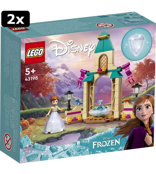 2x LEGO Disney Princess Binnenplaats van Anna’s kasteel