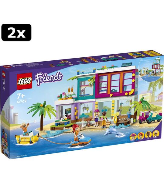 2x LEGO Friends Vakantie strandhuis