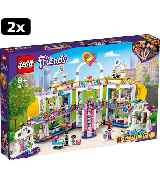 2x LEGO Friends Heartlake City winkelcentrum