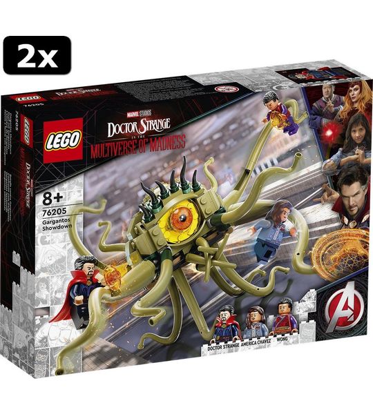2x LEGO Super Heroes Gargantos duel