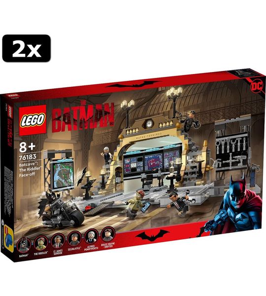 2x LEGO Super Heroes The Riddler confrontatie