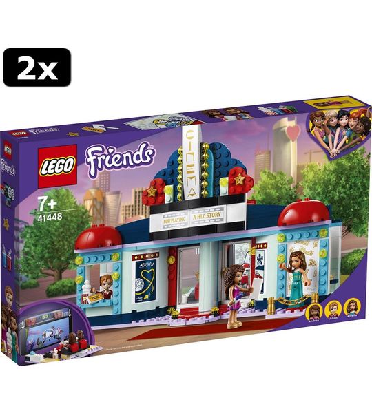 2x LEGO Friends Heartlake City bioscoop