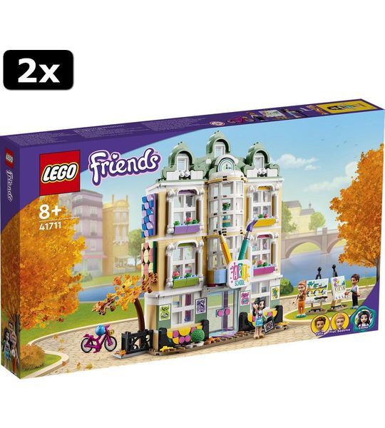 2x LEGO Friends Emma’s kunstschool