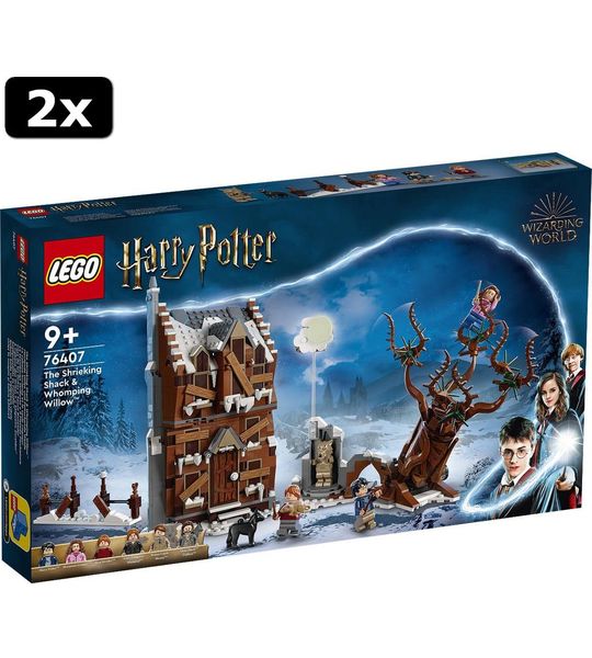 2x LEGO Harry Potter Het Krijsende Krot en De Beukwilg