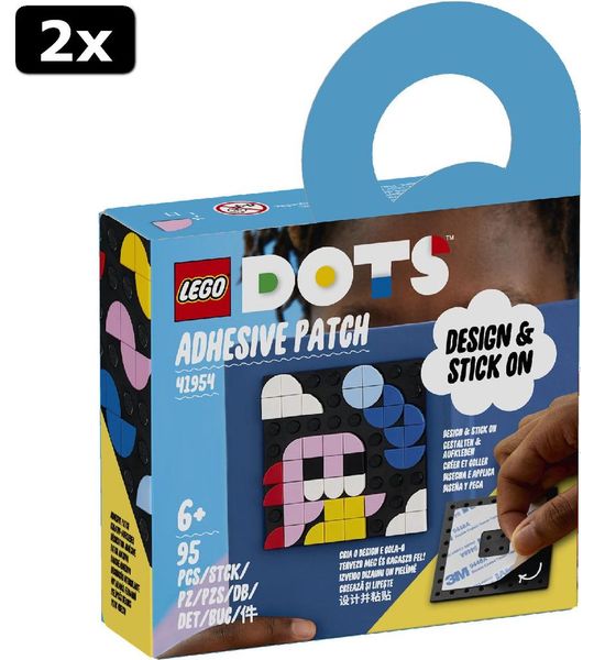 2x LEGO DOTS Zelfklevende patch