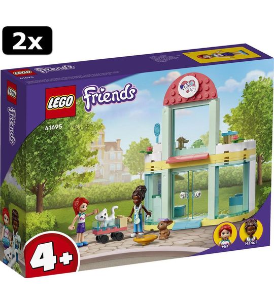 2x LEGO Friends Dierenkliniek