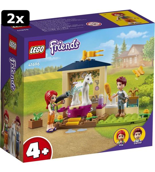 2x LEGO Friends Ponywasstal