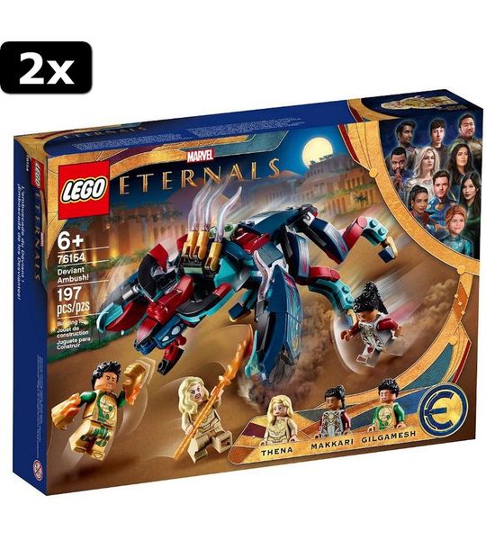 2x LEGO Super Heroes Deviant Ambush!