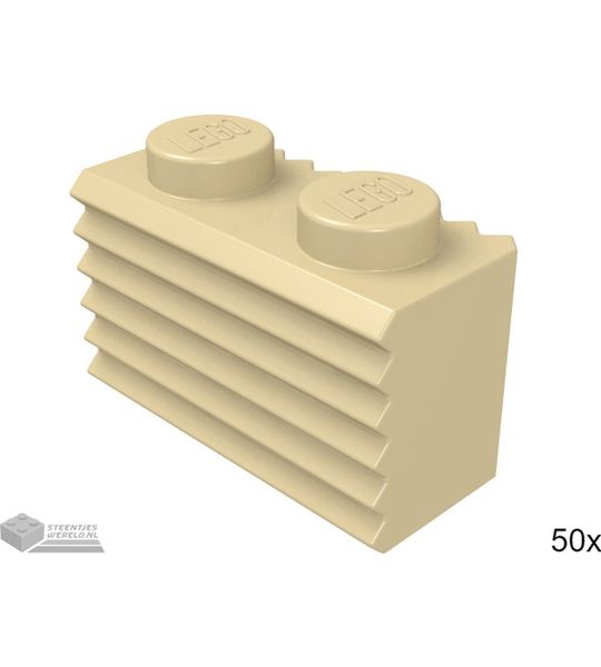 LEGO 2877 Tan 50 stuks