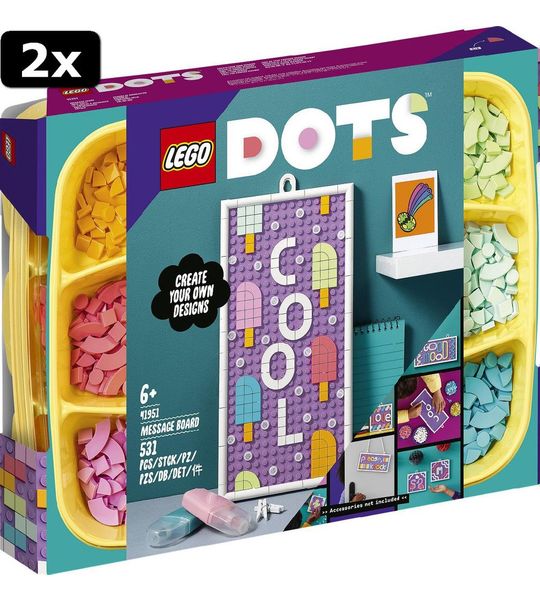 2x LEGO DOTS Notitiebord