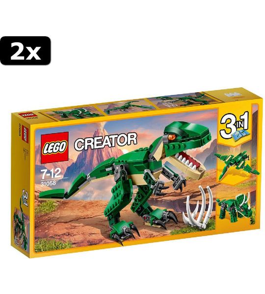 2x LEGO CREATOR Machtige dinosaurussen