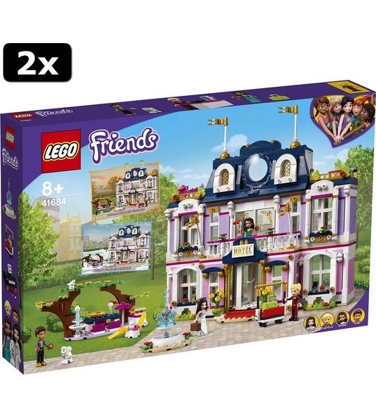 2x LEGO Friends Heartlake City Grand Hotel