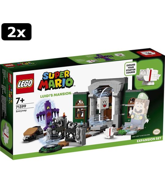 2x LEGO Super Mario Uitbreidingsset: Luigi’s Mansion-hal