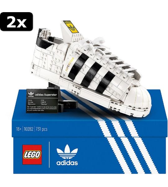2x LEGO Creator Expert Adidas Originals Superstar