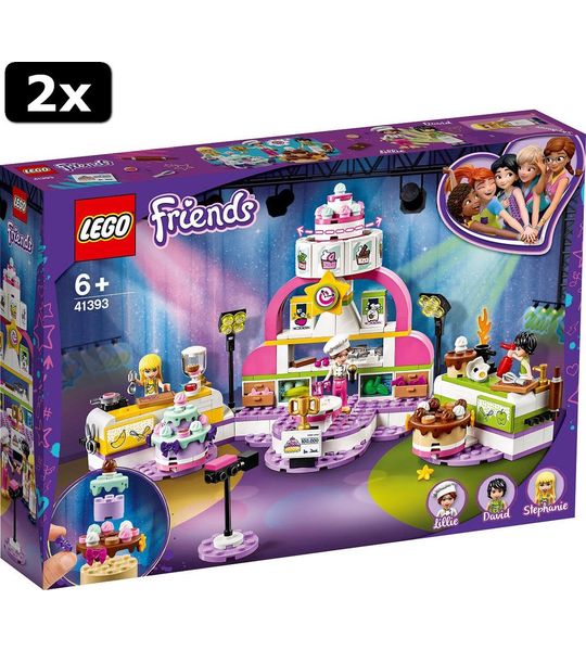 2x LEGO Friends Bakwedstrijd
