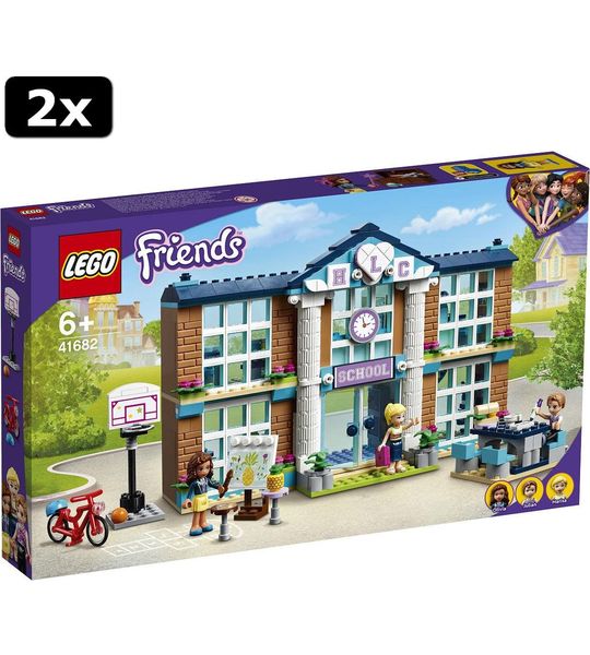 2x LEGO Friends Heartlake City school