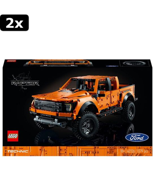 2x LEGO Tecnic Ford F-150 Raptor