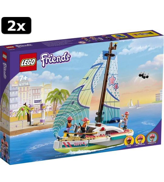 2x LEGO Friends Stephanies zeilavontuur