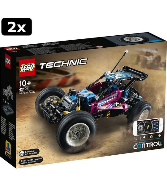 2x LEGO Technic Terreinbuggy