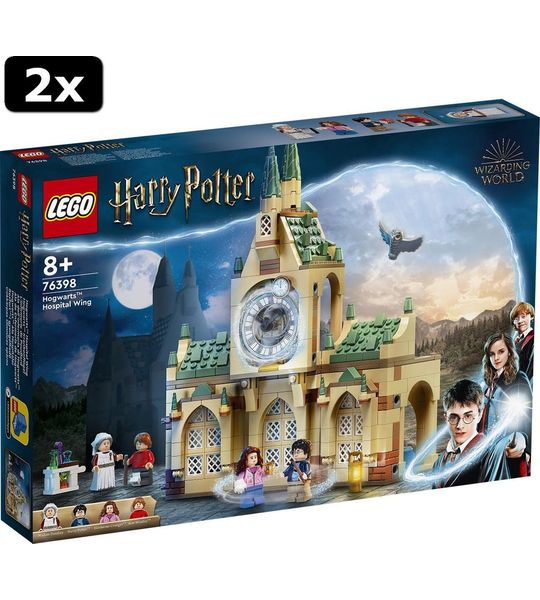 2x LEGO Harry Potter Zweinstein Ziekenhuisvleugel