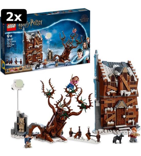 2x LEGO Harry Potter Het Krijsende Krot & De Beukwilg - 76407