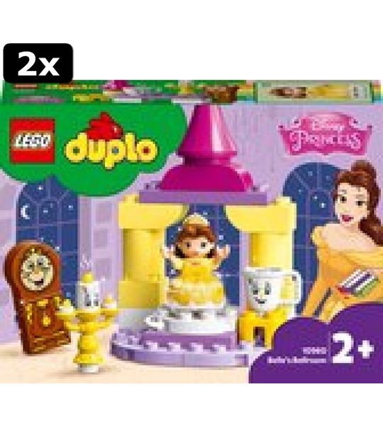 2x LEGO DUPLO Disney Belle's Balzaal - 10960