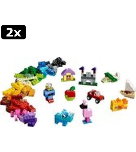 2x LEGO Classic Creatieve Koffer - 10713