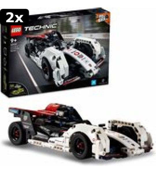 2x LEGO Technic Formula E Porsche 99X Electric - 42137