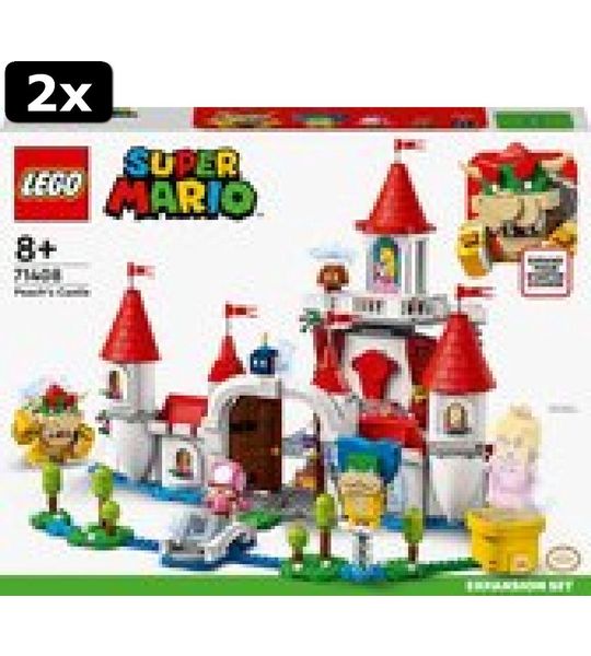 2x LEGO Super Mario Uitbreidingsset: Peach‚Äô kasteel - 71408