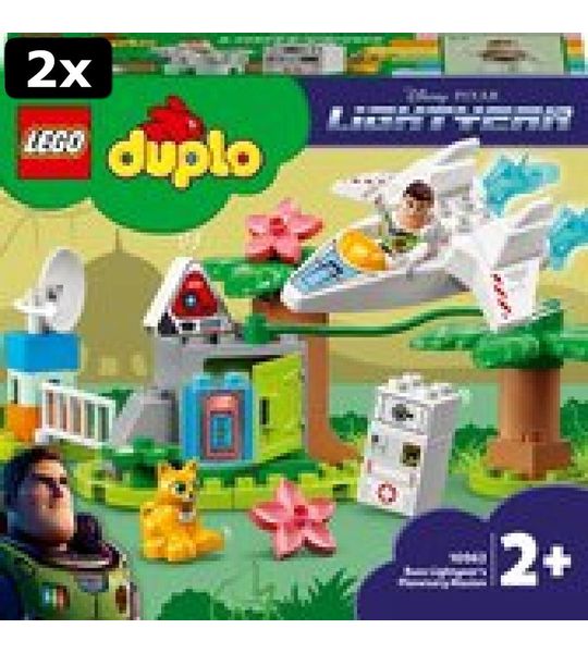 2x LEGO DUPLO Disney Buzz Lightyear Planeetmissie - 10962