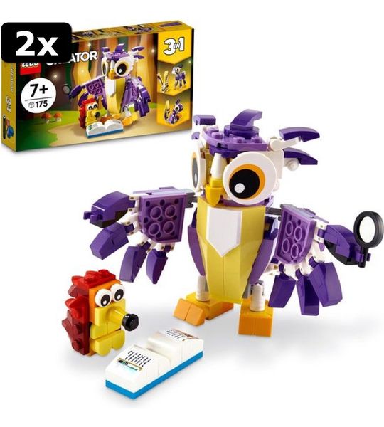 2x LEGO Creator Fantasie Boswezens - 31125