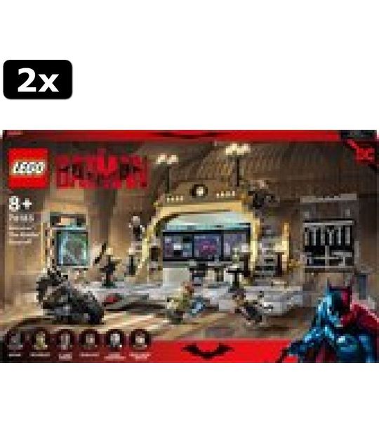 2x LEGO DC Batman Batcave The Riddler Confrontatie - 76183