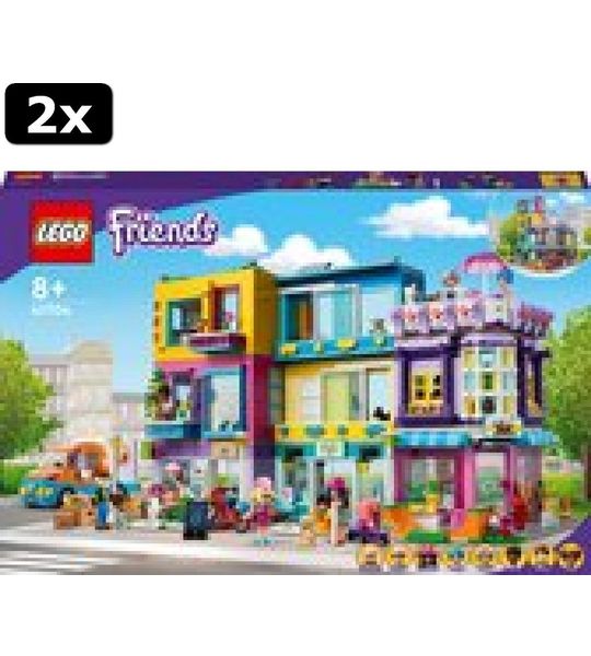 2x LEGO Friends Hoofdstraatgebouw - 41704