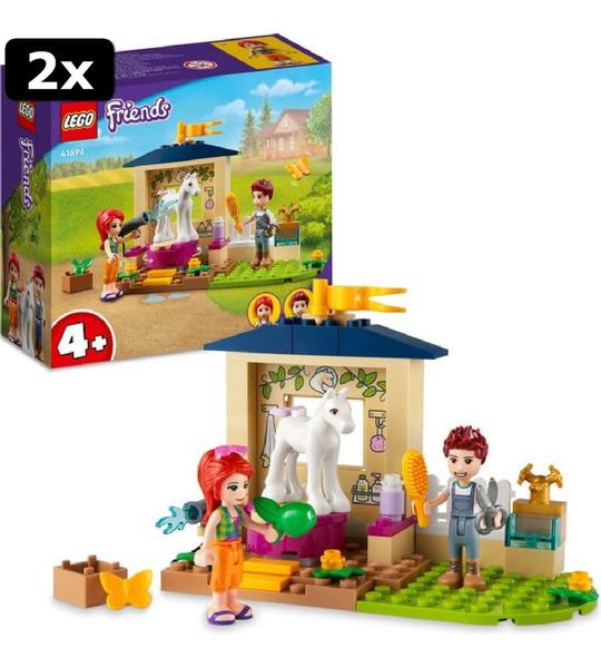 2x LEGO Friends Ponywasstal - 41696