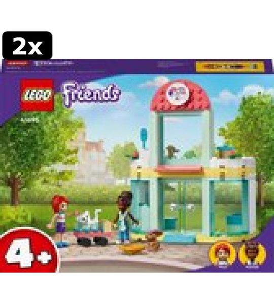 2x LEGO Friends Dierenkliniek - 41695