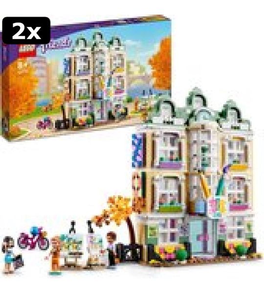 2x LEGO Friends Emma‚Äôs kunstschool - 41711