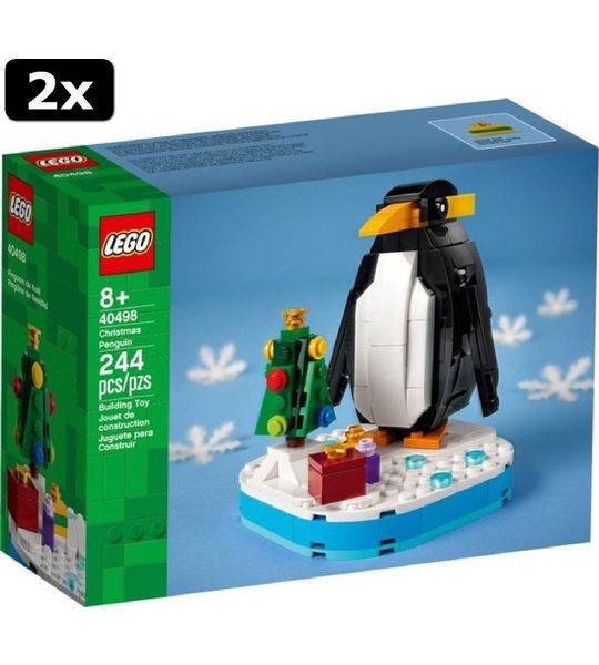2x Lego 40498 - Kerstpingu√Øn