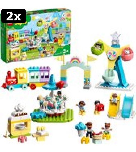 2x LEGO DUPLO Pretpark - 10956