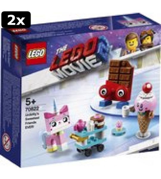 2x LEGO The Movie 2 De Allerliefste Vrienden van Unikitty! - 70822