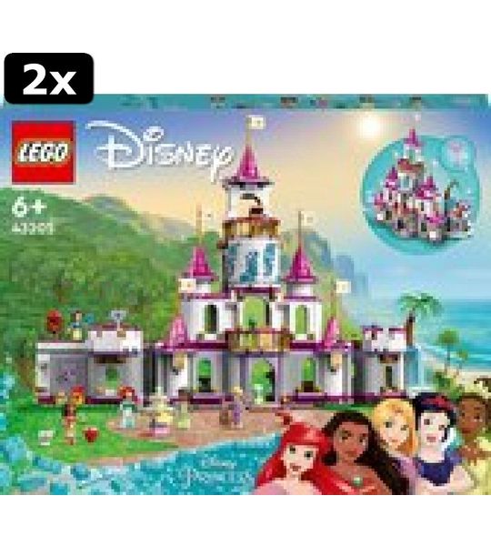 2x LEGO Disney Princess Het ultieme avonturenkasteel - 43205
