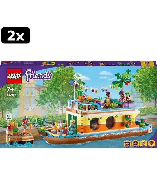 2x LEGO Friends Woonboot - 41702